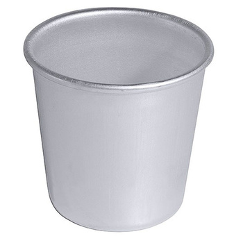Récipient à dessert en aluminium, 0,075 l, 5 cm | CONTACTO 4021/050
