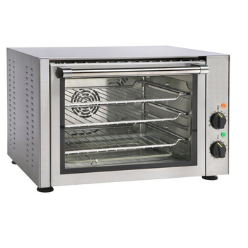 Four à convection, 2,4 kW, 3 plaques, 250°C, 41x36x25 cm | ROLLER GRILL FC380