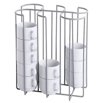 Support buffet pour tasses, diamètre 8 cm, 27x18x29,5 cm | CONTACTO 2523/265