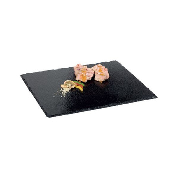 Assiette de présentation en ardoise SLATE GN 1/2 | APS 991