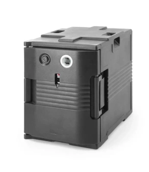 Récipient isotherme de restauration avec fonction de chauffage, GN 1/1, 230V/200W | AMERBOX 707692