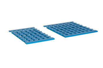 Étagère de liaison à 4 tablettes prof. 50 cm 1PD-54+8P-125+16UM | ALUSHELF 50497