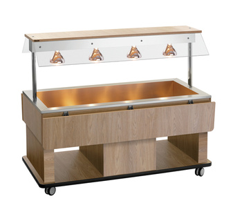 Chariot buffet chauffant Kids W4110-150U | BARTSCHER 125631