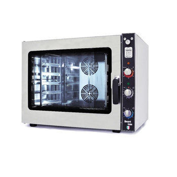 Four mixte à convection vapeur électrique manuel 7 GN 1/1 ou 7 plaques 60x40 cm | VESTA 0L0711M_PL0