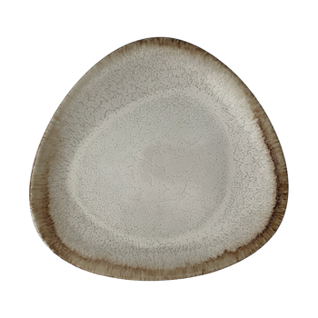 Assiette plate Delta Cristall dolomite 30 cm | KERA CERAMIKA 15.2/C.DOL