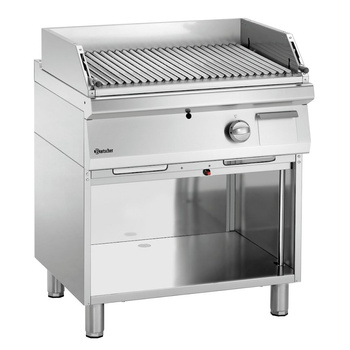 Gril à pierres de lave à gaz avec socle 700VR G180 | BARTSCHER 2856311