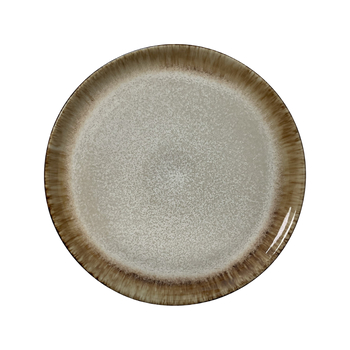 Assiette plate Still Cristal en dolomite 29 cm | KERA CERAMIKA 14.1/C.DOL
