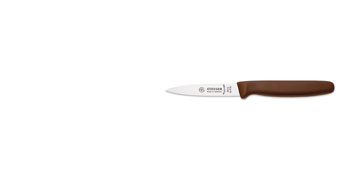 Couteau d’office - 8 cm, brun | GIESSER MESSER 8315 sp 8,0 br