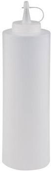 Distributeur de sauces froides avec bouchon, blanc, 650 ml | APS 93157