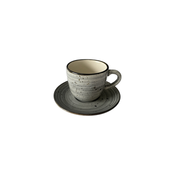 Tasse Bel 200 ml Still Rustic gris | KERA CERAMIKA 2.3.1/F/R.SZ
