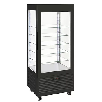 Vitrine d’exposition réfrigérée 480 l, éclairage LED, refroidissement ventilé, 0,8 kW, 230 V | ROLLER GRILL RDN 800 F