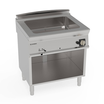 Bain-marie à gaz GN 2/1 sur base ouverte | TECNOINOX 713034