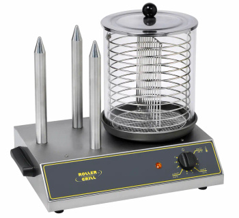 Appareil à hot-dogs, 3 pics, 0,65 kW | ROLLER GRILL CS 3 E