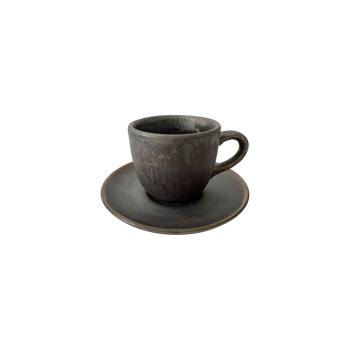 Tasse Bel 200 ml Still Cristall hématite | KERA CERAMIKA 2.3.1/F/C.HEM