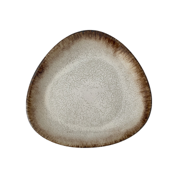 Assiette plate Delta Cristall dolomite 26 cm | KERA CERAMIKA 15.3/C.DOL