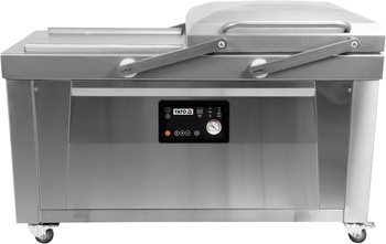 Machine d’emballage sous vide mobile à 2 chambres 45x60 cm | YATO YG-09307