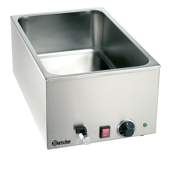 Bain-marie électrique de table avec robinet de vidange GN 1/1 | BARTSCHER 200240