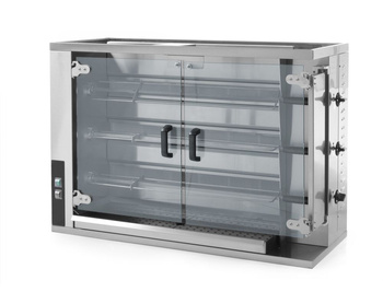 Rôtissoire à gaz pour poulets, 15 pièces, 14,1 kW | HENDI 226070