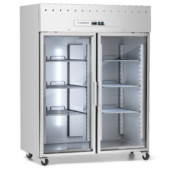 Armoire réfrigérée inox GN 2/1 vitrée 1476 l FORGAST FG07116