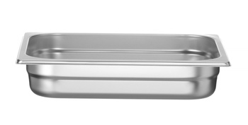 Récipient GN 1/2 prof. 6,5 cm en acier inoxydable PROFI LINE | HENDI 801437
