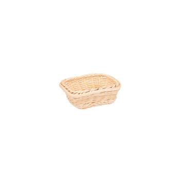 Panier en polypropylène GN LINE, rectangulaire, beige clair, GN 1/6, 17,5x17x7 cm | APS 40228