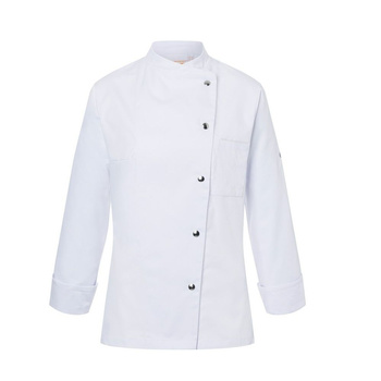 Veste de cuisine femme Larissa blanche | KARLOWSKY JF 3-3