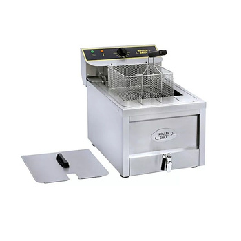 Friteuse électrique 1-bac avec robinet, 12 l, 9 kW | ROLLER GRILL RFE 12