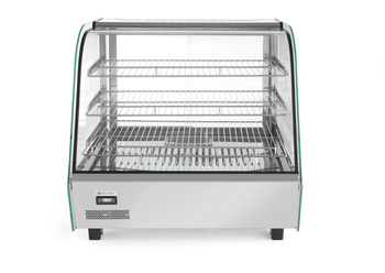 Vitrine chauffante réglable 120 l, 1,1 kW, 230 V | HENDI 233726