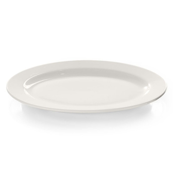 Plat ovale en porcelaine Modermo Prima 30 cm | MODERMO MP017