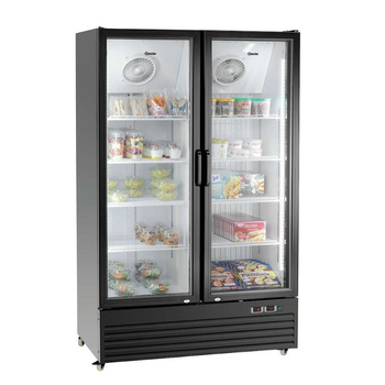 Réfrigérateur-congélateur 2 portes vitré 820 l | BARTSCHER 700899