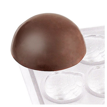 Moule pour chocolats demi-sphère, 27,5x13,5x2,5 cm | CONTACTO 6751/007