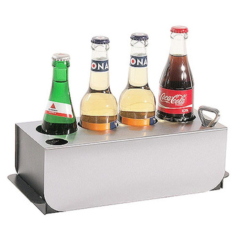 Support réfrigérant pour 4 bouteilles, 33x12,5x10 cm | CONTACTO 797/004