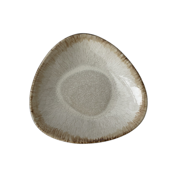 Assiette creuse Delta Cristall dolomite 27 cm | KERA CERAMIKA 15.6/C.DOL