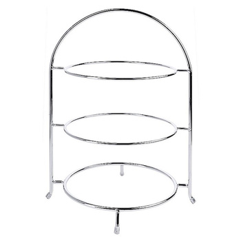 Support 3 niveaux pour assiettes, 48 cm, pour assiettes 27-31 cm | CONTACTO 3248/300