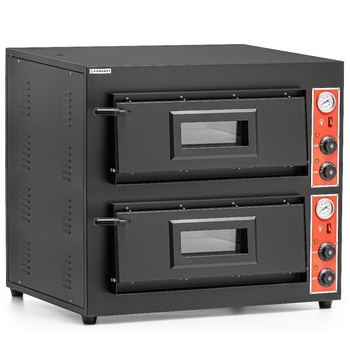 Four à pizza à 2 chambres, 8x30 cm, 8,4 kW, 400 V | FORGAST FG09551