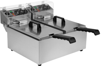 Friteuse électrique à 2 cuves 2x3,5 L | YATO YG-04620