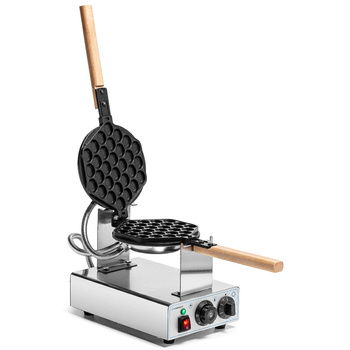 Gaufrier électrique simple pour gaufres bubble, 1,4 kW, 230 V | FORGAST FG09712