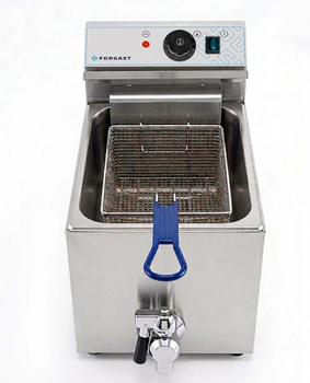 Friteuse électrique 1 cuve à haute puissance 10 l, 10,2 kW, 400 V | FORGAST FG09010