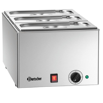 Bain-marie électrique de table 3x GN 1/3 | BARTSCHER 200233