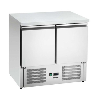 Table réfrigérée 2 portes avec groupe frigorifique en bas 900T2 | BARTSCHER 110256