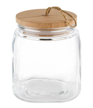 Bocal de conservation WOODY, 14x17 cm, 2 L | APS 82256