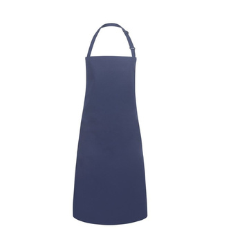 Tablier imperméable Basic à bretelles avec boucle 72 x 86 cm bleu marine | KARLOWSKY BLS 7-10-pièces