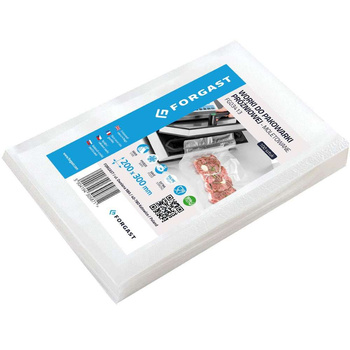 Sachets gaufrés pour emballage sous vide 30x20 cm - 100 pcs | FORGAST FG03413