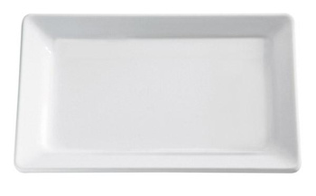 Plateau PURE, mélamine, blanc, 40x30x3 cm | APS 83597