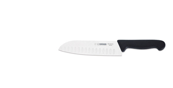 Couteau de chef Santoku - 18 cm, noir | GIESSER MESSER 8269 wwlk 18