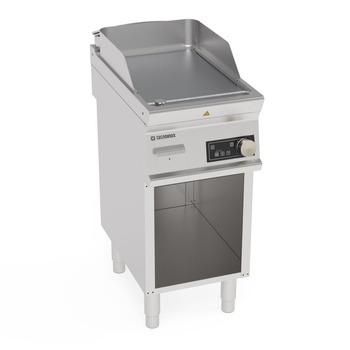 Plaque de grillade lisse chromée 400V Tecno74 | TECNOINOX 716243