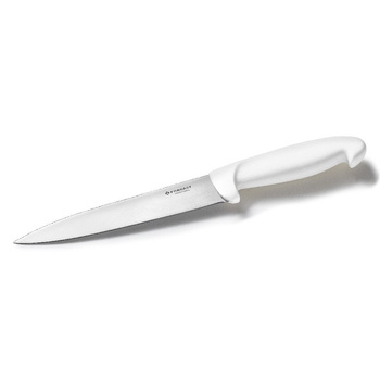 Couteau de cuisine HACCP blanc lg. 18 cm | FORGAST FG01846