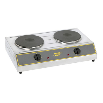 Cuisinière électrique à 2 plaques, Ø23 cm, 2x2 kW, | ROLLER GRILL ELR 4