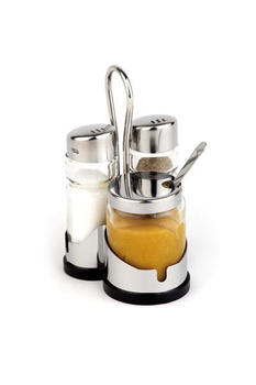 Set d’assaisonnement EASY, 3 éléments, 8,5x8x13 cm | APS 40457