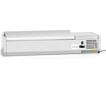 Vitrine réfrigérée avec couvercle 5 GN 1/4 | FORGAST FG07305